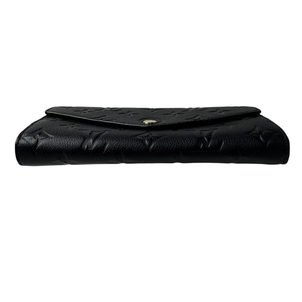 Louis Vuitton Empreinte Portefeuille Sarah IC Black Wallet — view 5