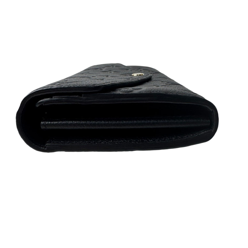 Louis Vuitton Empreinte Portefeuille Sarah IC Black Wallet — view 3