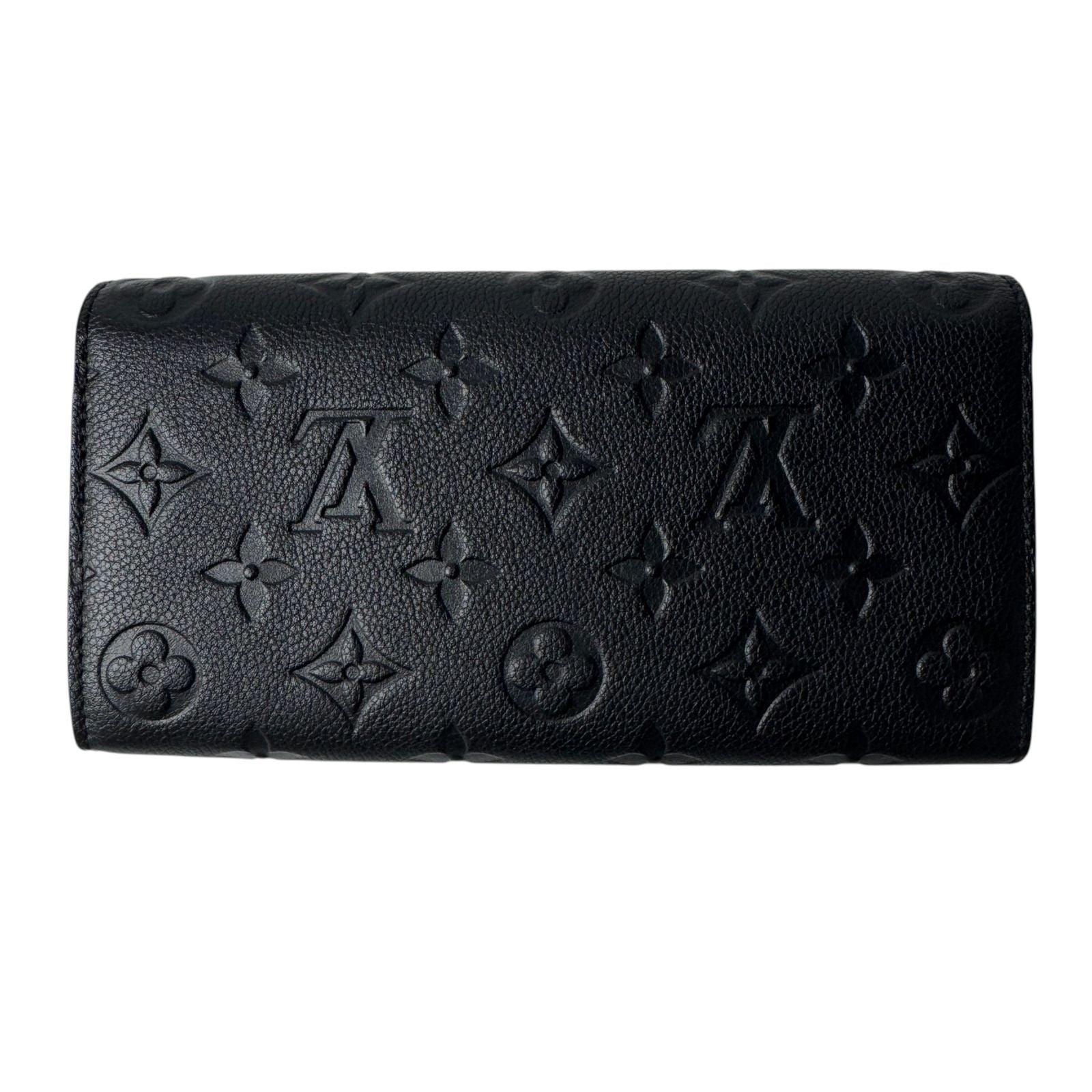 Louis Vuitton Empreinte Portefeuille Sarah IC Black Wallet — view 2