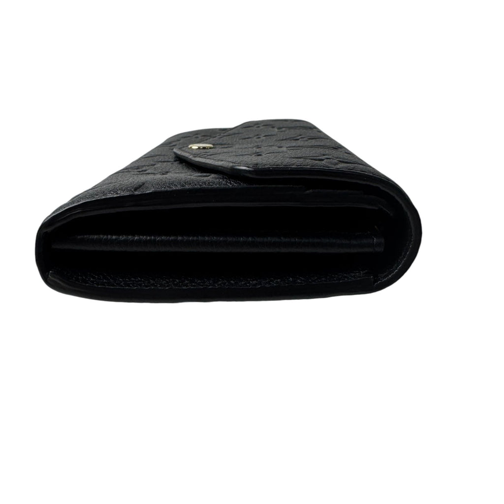 Louis Vuitton Empreinte Portefeuille Sarah IC Black Wallet — view 4
