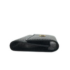 Gucci Vintage Key Case Black Leather GG Key Holder — view 5