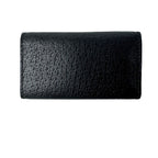 Gucci Vintage Key Case Black Leather GG Key Holder — view 3