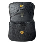 Gucci Vintage GG Marmont Coin Purse Black Leather — view 6