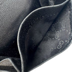 Gucci Vintage GG Marmont Coin Purse Black Leather — view 8