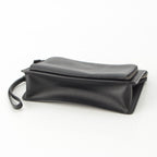 Prada Saffiano Leather Clutch Black — view 5