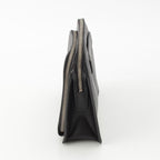 Prada Saffiano Leather Clutch Black — view 2