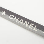 Chanel 01 P Logo Star Neck Strap Gray — view 3