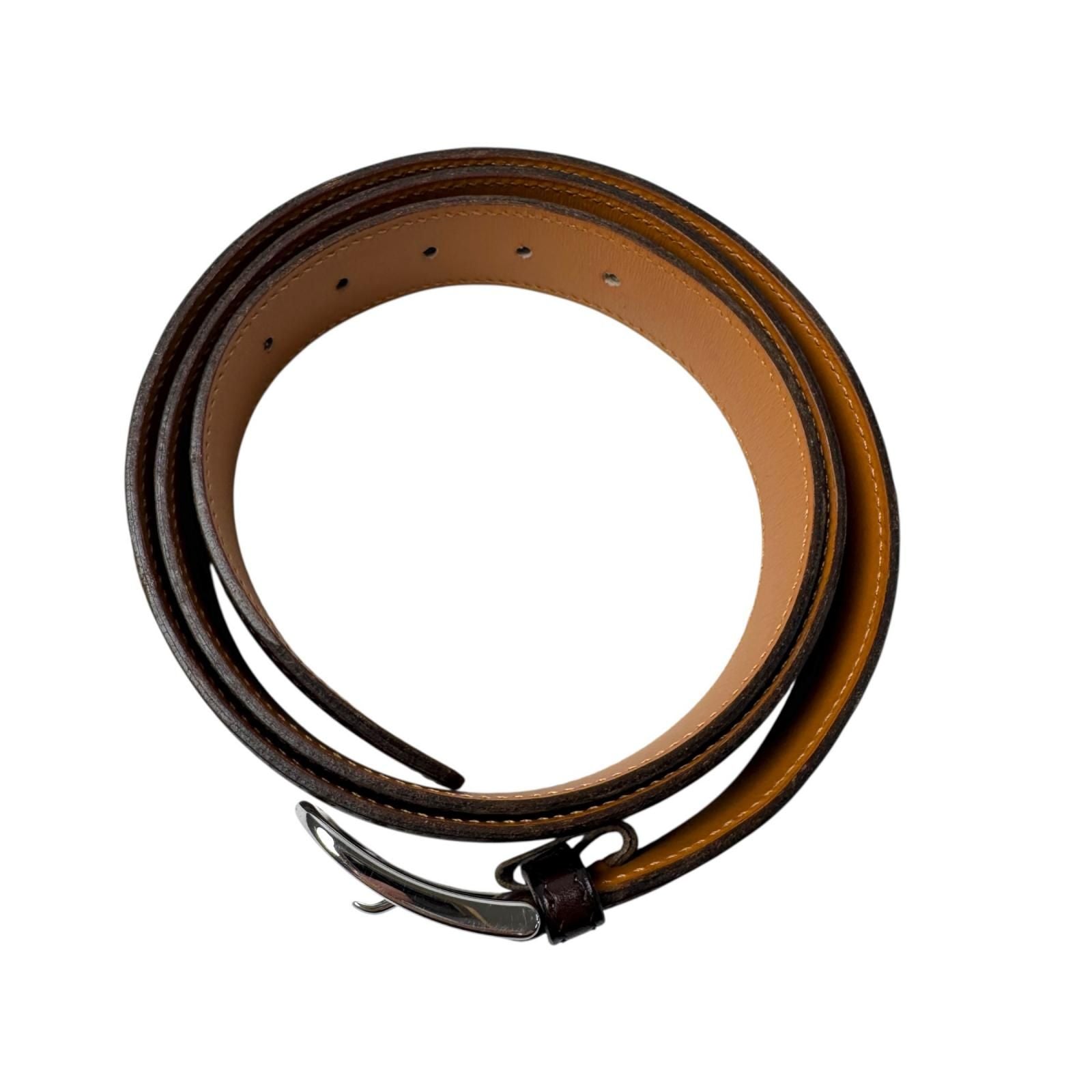 Hermes Belt Roman Silver Leather — view 5