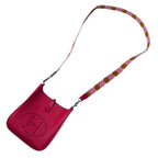 Hermes Evelyne TPM Amazon Framboise Flipper Pole Shoulder Bag — view 2