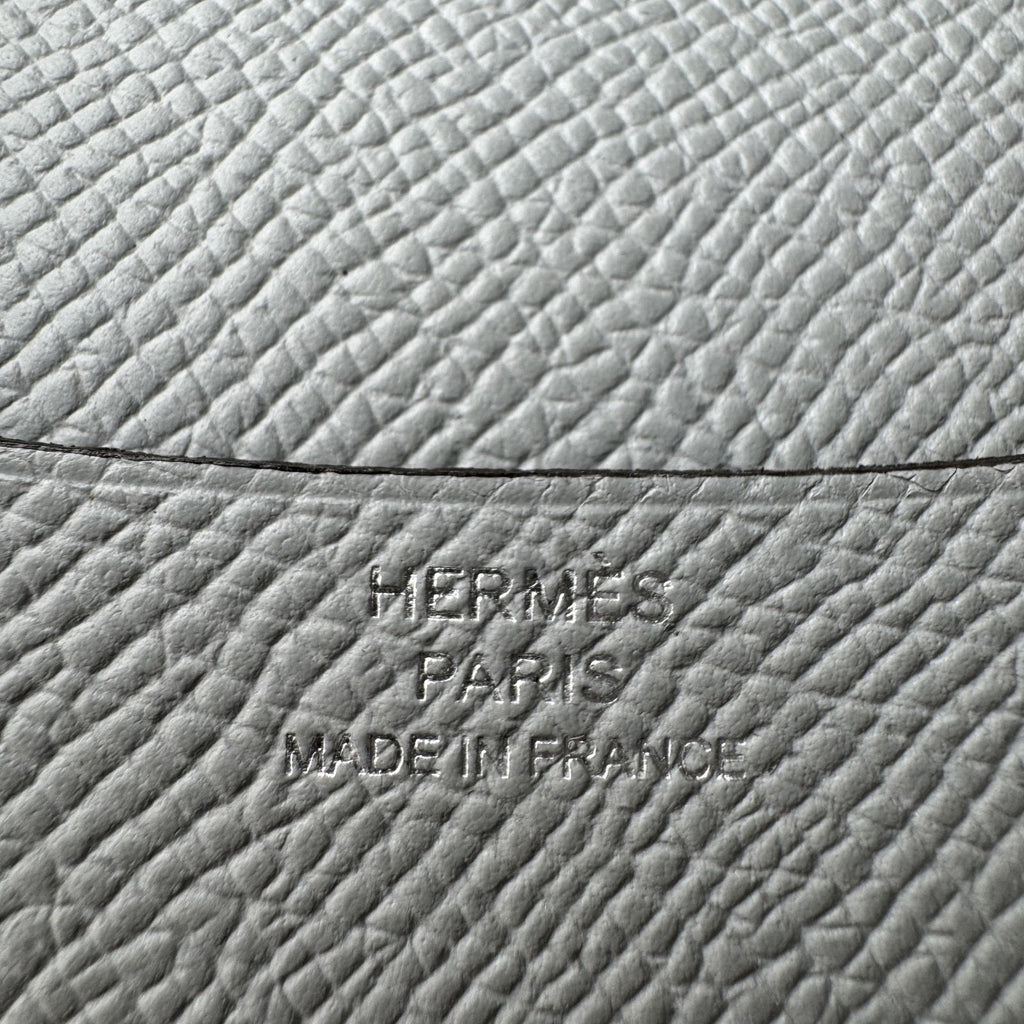 Hermes Agenda GM Notebook Cover Silver Epsom — view 7