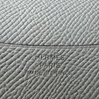 Hermes Agenda GM Notebook Cover Silver Epsom — view 7