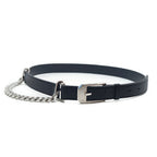 Hermes Andy Batboy 26 90 Black Leather Silver