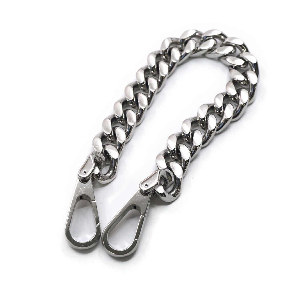 Hermes Andy Batboy 26 90 Black Leather Silver — view 7