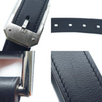 Hermes Andy Batboy 26 90 Black Leather Silver — view 5