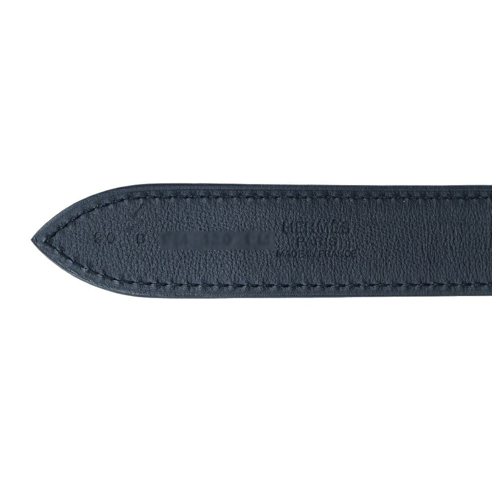 Hermes Andy Batboy 26 90 Black Leather Silver — view 6