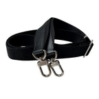 Louis Vuitton Shoulder Strap for Bag Logo Silver Black