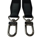 Louis Vuitton Shoulder Strap for Bag Logo Silver Black — view 4