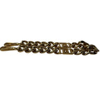 Fendi Metal Chain Gold Strap Necklace — view 3