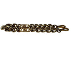 Fendi Metal Chain Gold Strap Necklace — view 4