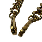 Fendi Metal Chain Gold Strap Necklace — view 6