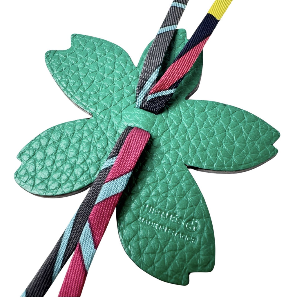 Hermes Petit H Sakura Charm Keychain — view 4