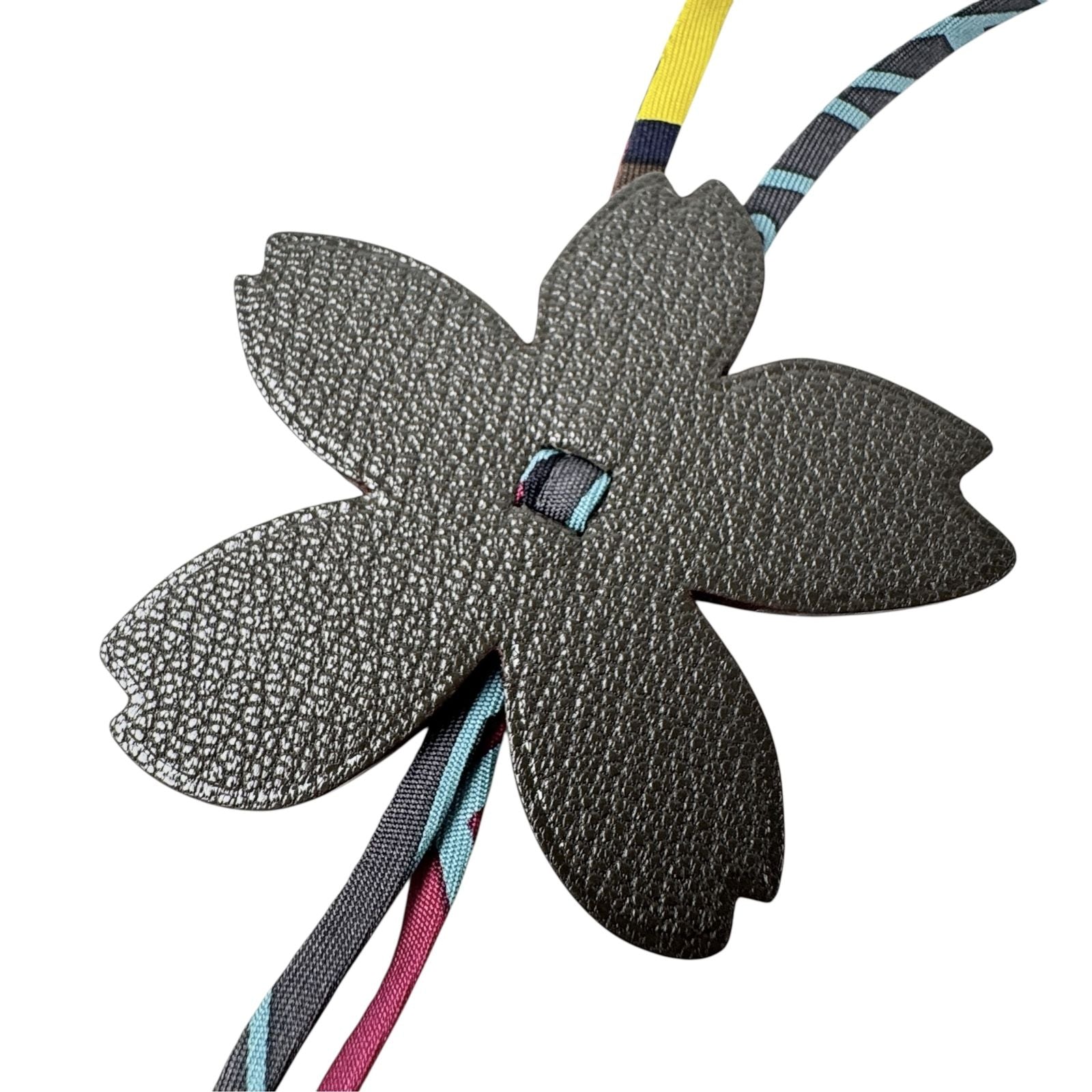 Hermes Petit H Sakura Charm Keychain — view 3