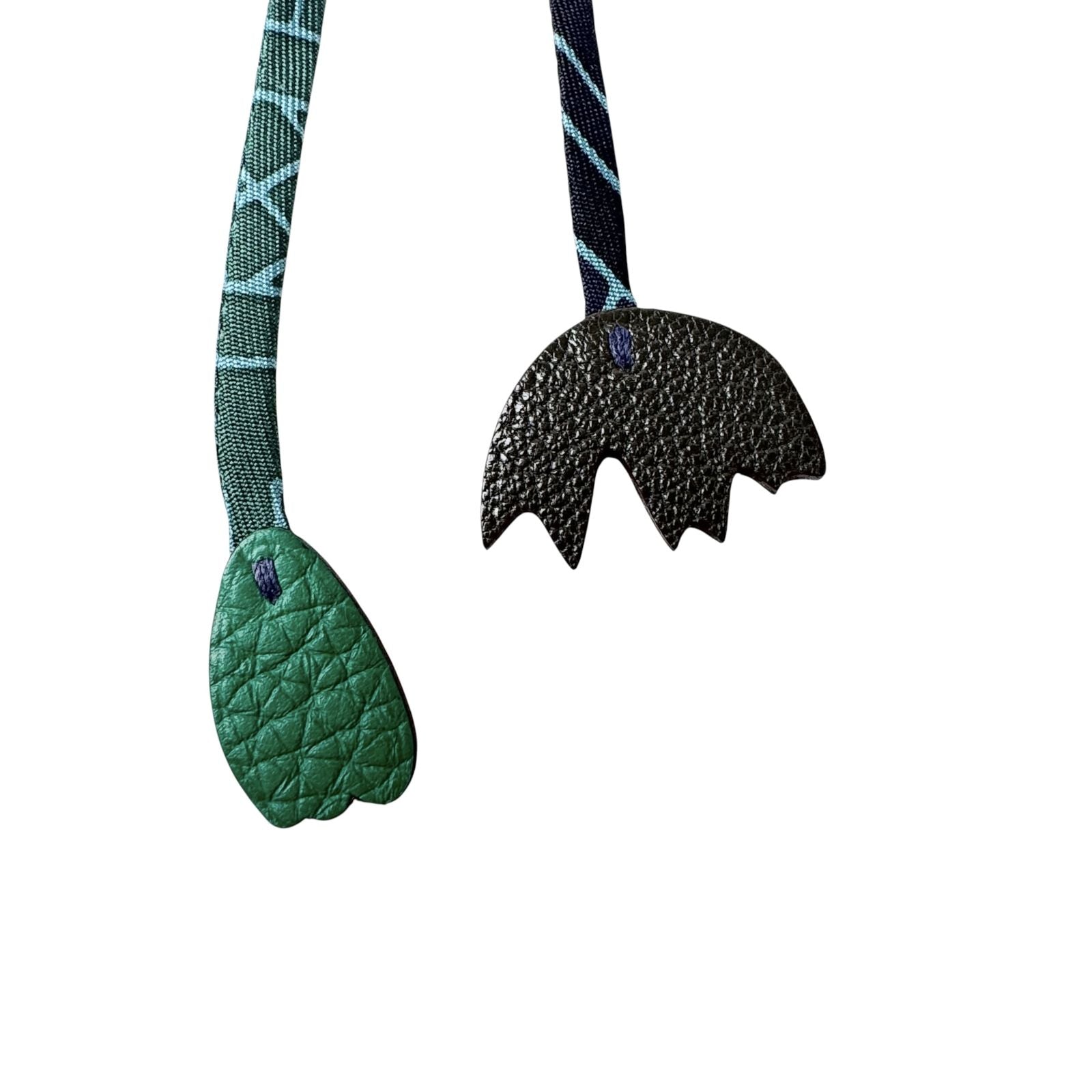 Hermes Petit H Sakura Charm Keychain — view 6