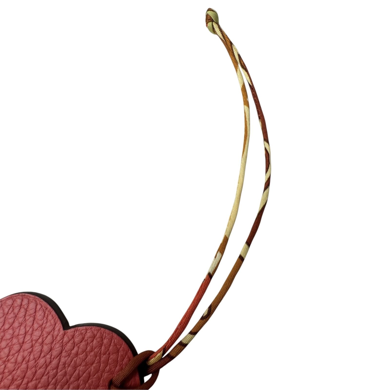 Hermes Petit H Heart Charm Keychain — view 5