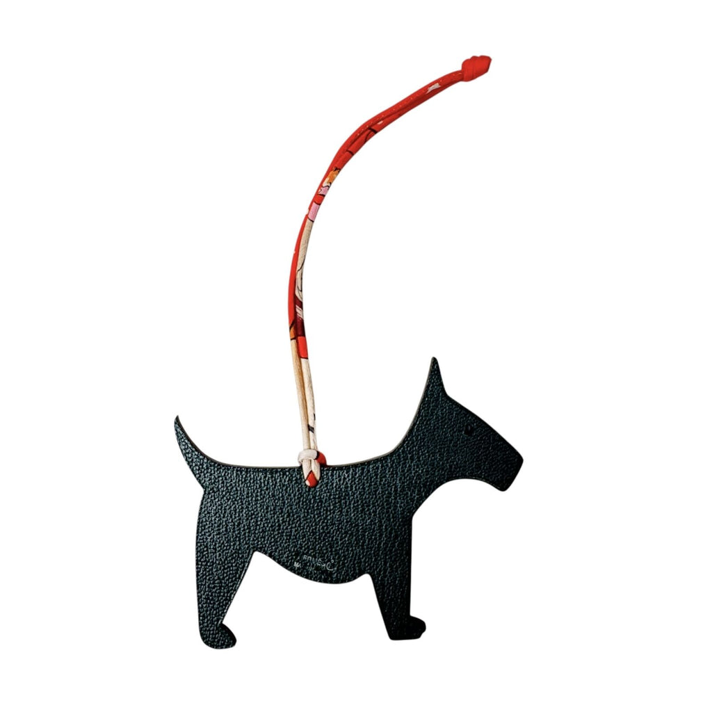 Hermes Petit H Dog Charm Keychain — view 2