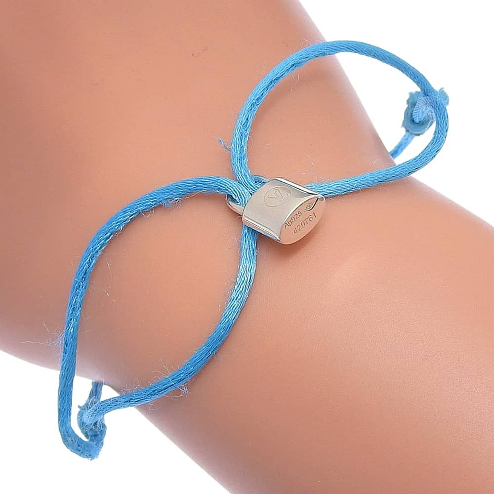 Louis Vuitton Bracelet Lockit Code 925 Sterling Silver