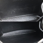 Prada Triangle Coin Purse Black — view 4