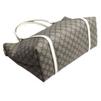 Gucci GG Supreme Tote Bag Beige White — view 3
