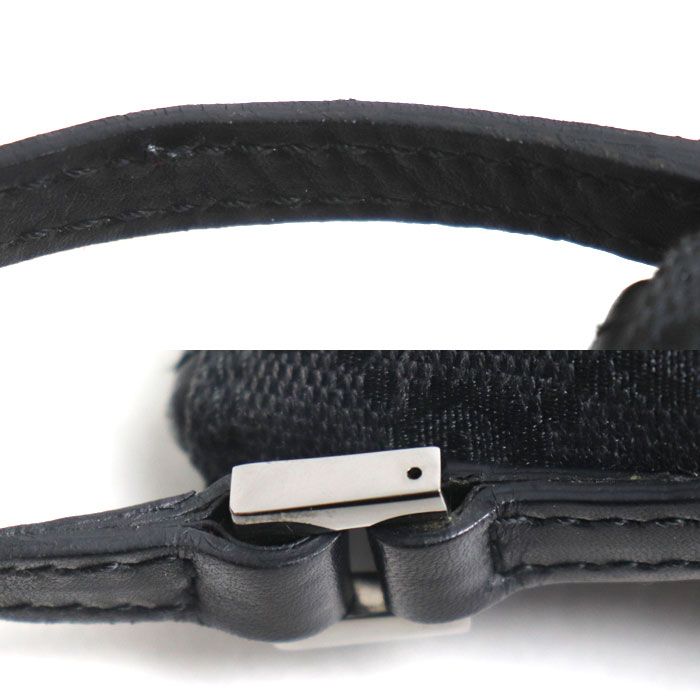 Gucci GG Canvas Pouch Black Handbag — view 5