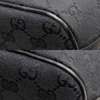 Gucci GG Canvas Pouch Black Handbag — view 8
