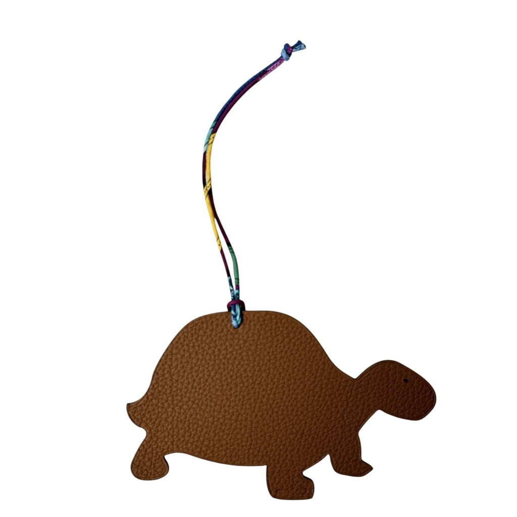Hermes Petit H Turtle Charm Keychain — view 2