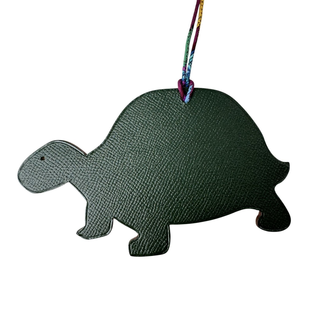 Hermes Petit H Turtle Charm Keychain — view 3