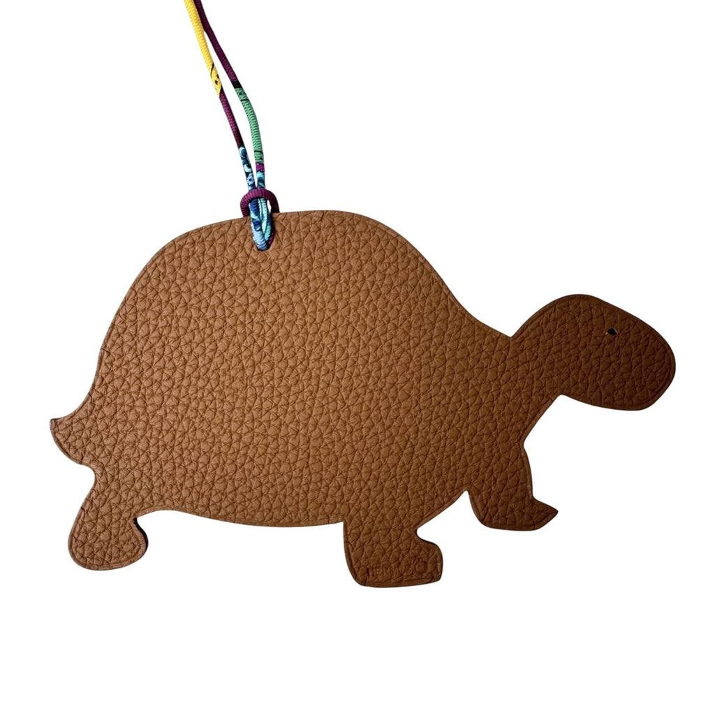 Hermes Petit H Turtle Charm Keychain — view 4