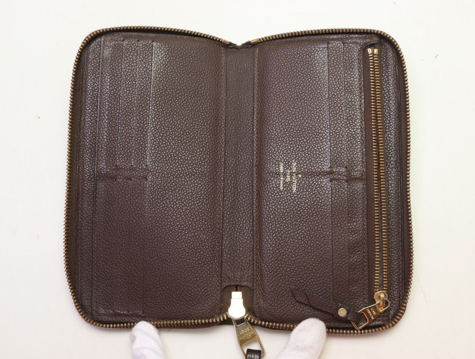 Louis Vuitton Zippy Wallet Monogram Empreinte Zip Around — view 4