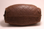 Chanel Leather Handbag Brown — view 3