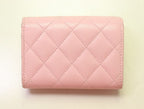 Chanel Quilted Caviar Leather Trifold Wallet — view 2