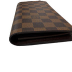 Louis Vuitton Portefeuille Brazza Damier Bifold Wallet Brown — view 3