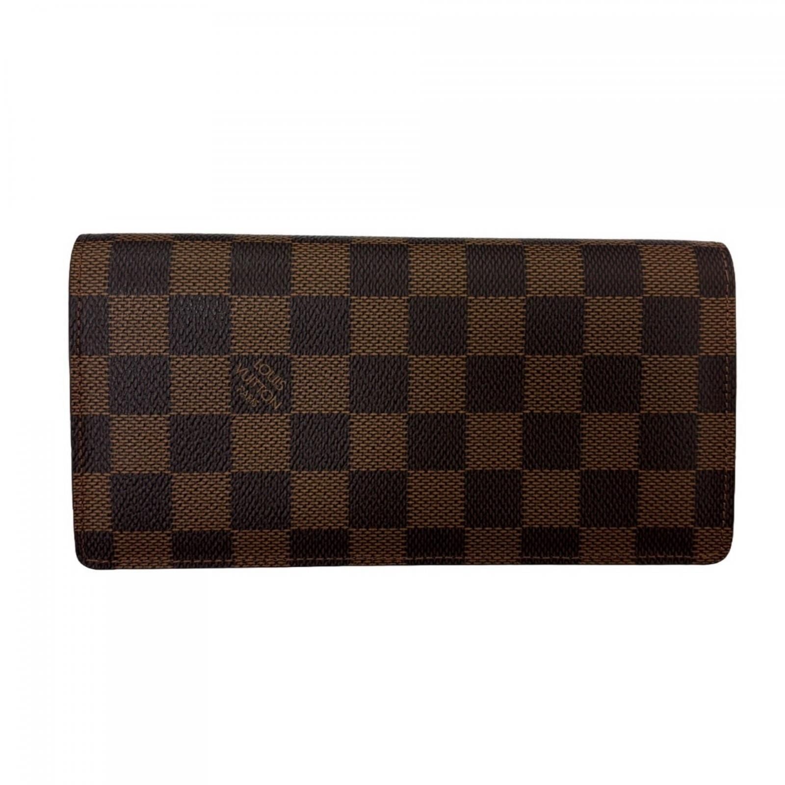 Louis Vuitton Portefeuille Brazza Damier Bifold Wallet Brown