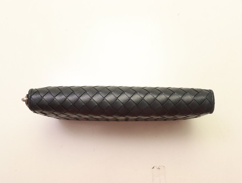 Bottega Veneta Intrecciato Leather Zip Around Wallet — view 3