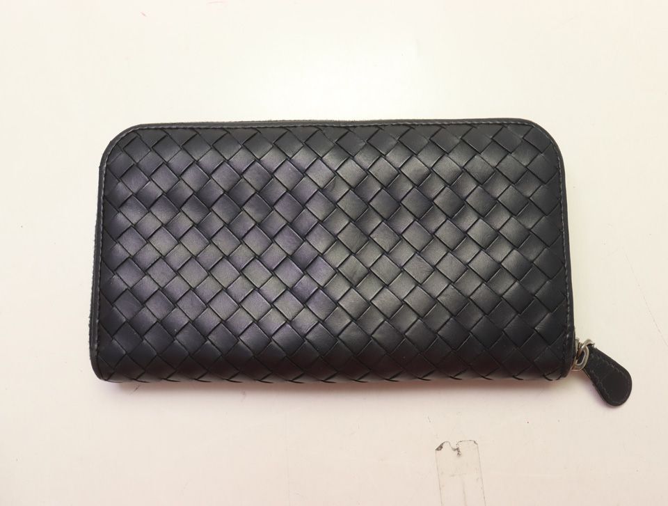 Bottega Veneta Intrecciato Leather Zip Around Wallet — view 2