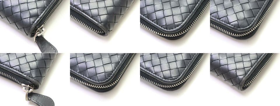 Bottega Veneta Intrecciato Leather Zip Around Wallet — view 4