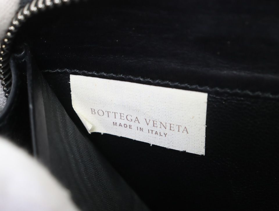 Bottega Veneta Intrecciato Leather Zip Around Wallet — view 8
