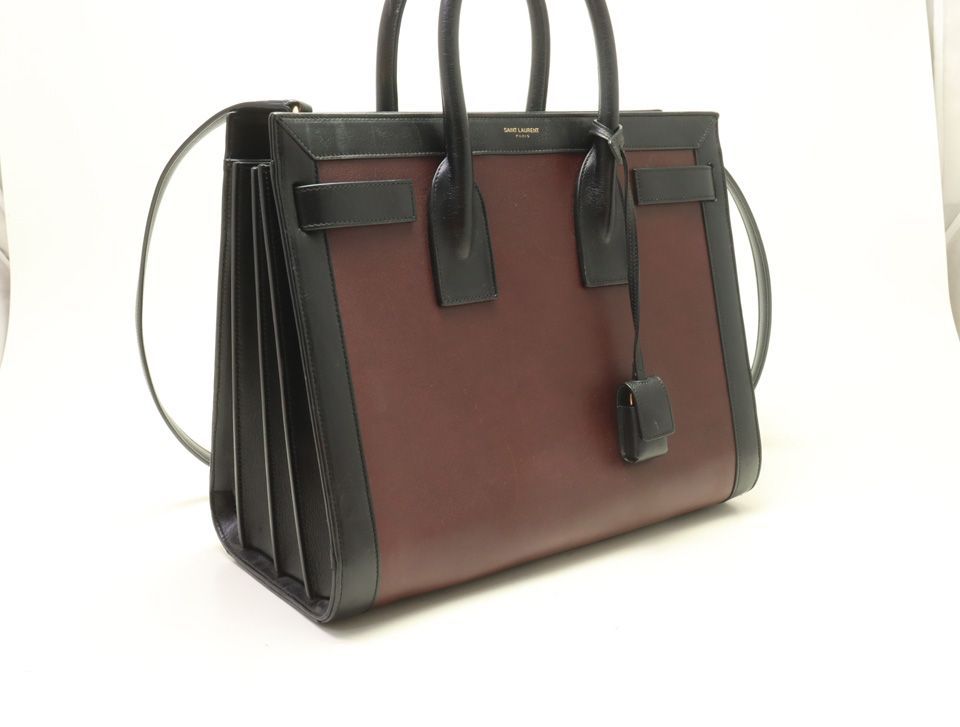 Saint Laurent Sac de Jour Small Leather 2-Way Handbag — view 4