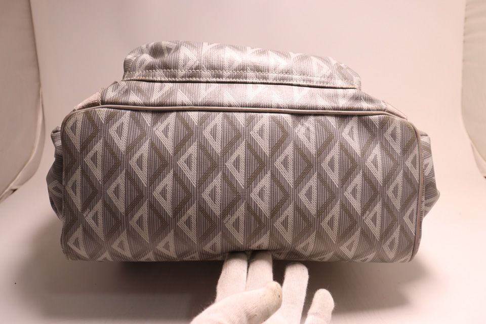 Dior Hit the Road CD Diamond Canvas Backpack — view 3