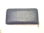 Loewe Anagram Leather Zip Around Wallet — view 2
