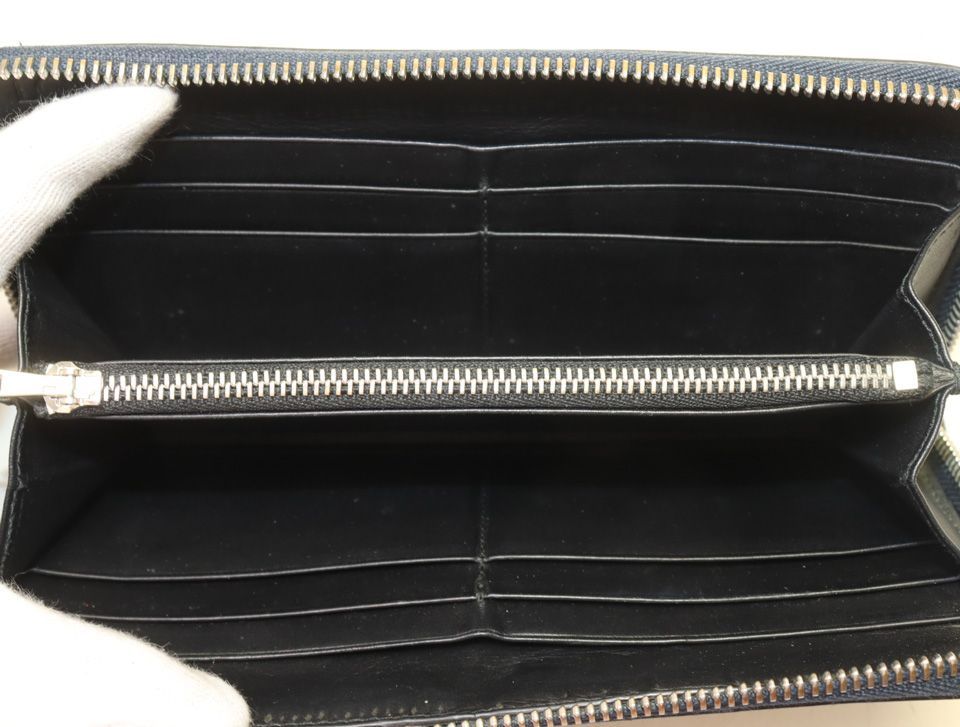 Loewe Anagram Leather Zip Around Wallet — view 5